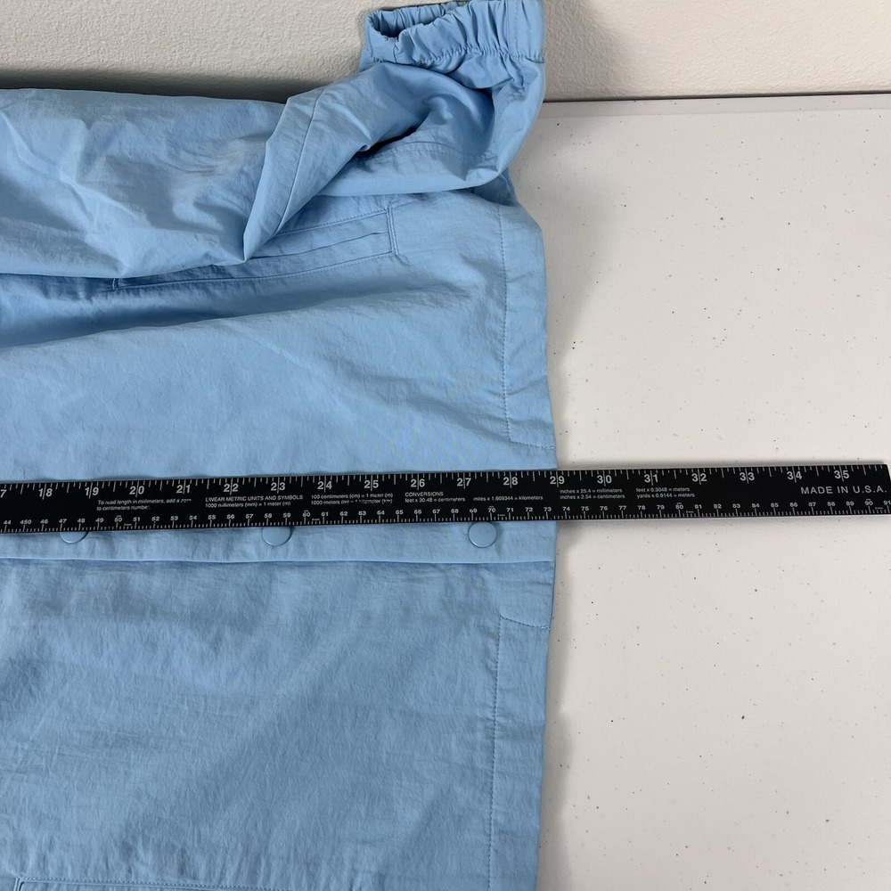 DSG Mens Small Coaches Jacket Cloudless Sky Blue Water Resistant Streetwear NWT - Picture 4 of 9
